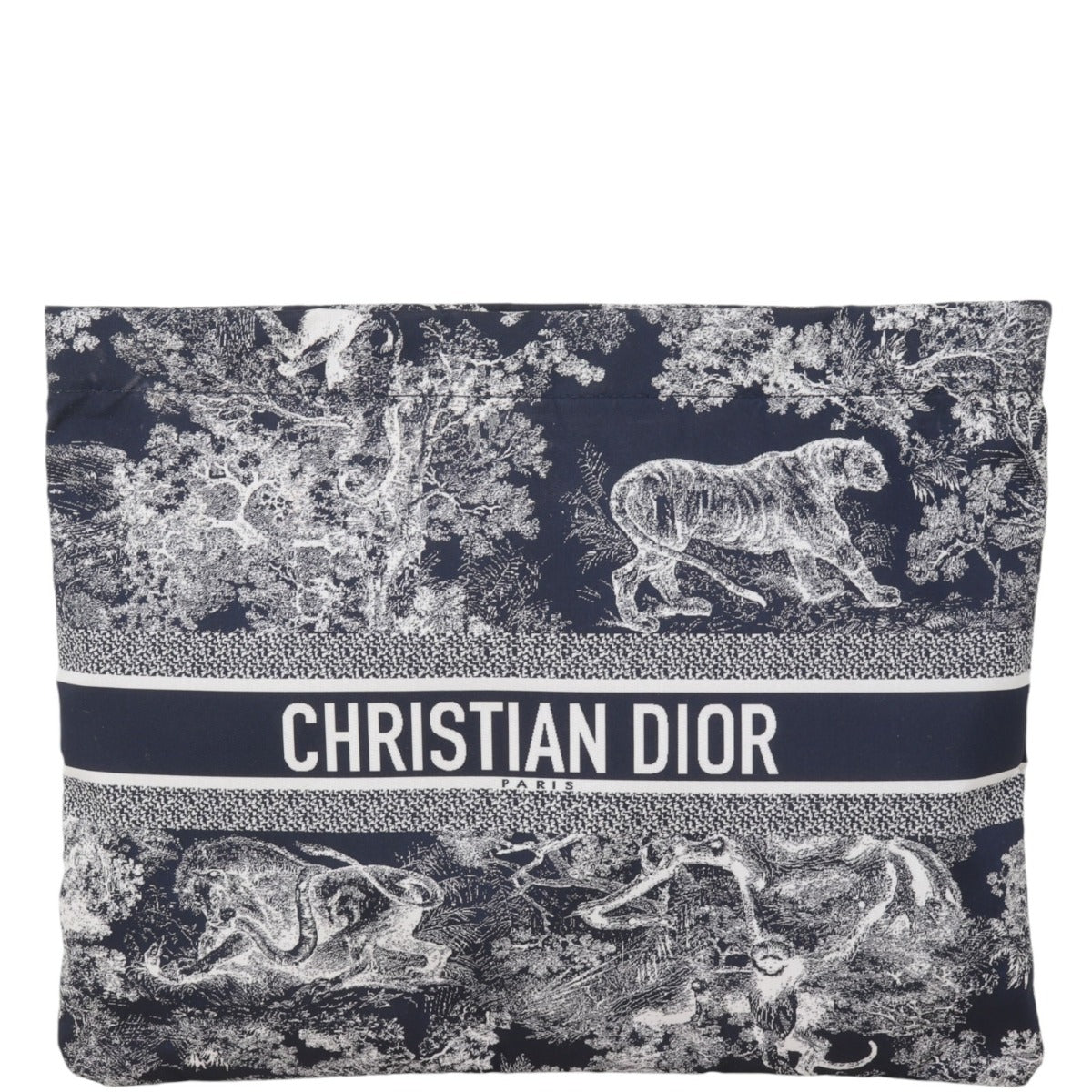Dior Clutch Bag iviera Travel Zipped Pouch Canvas