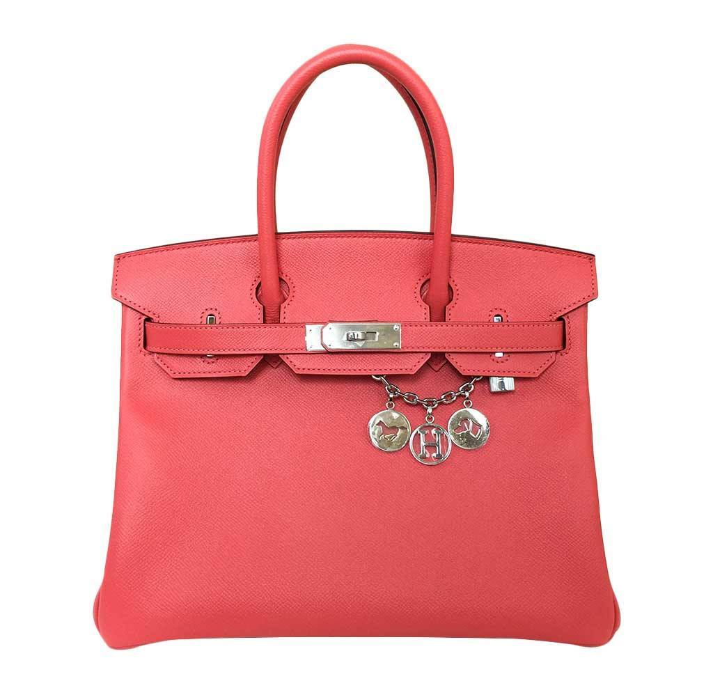 Hermes Birkin Rose Jaipur Bag Travel Bag