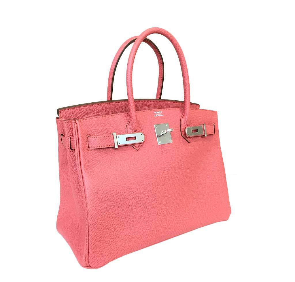 Hermes Birkin Bag Flamingo Pink Travel Bag