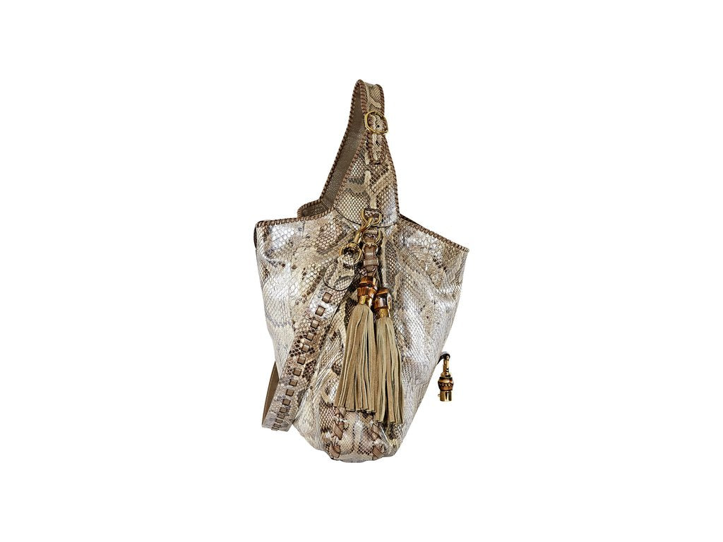 Gucci Python Hobo Bag