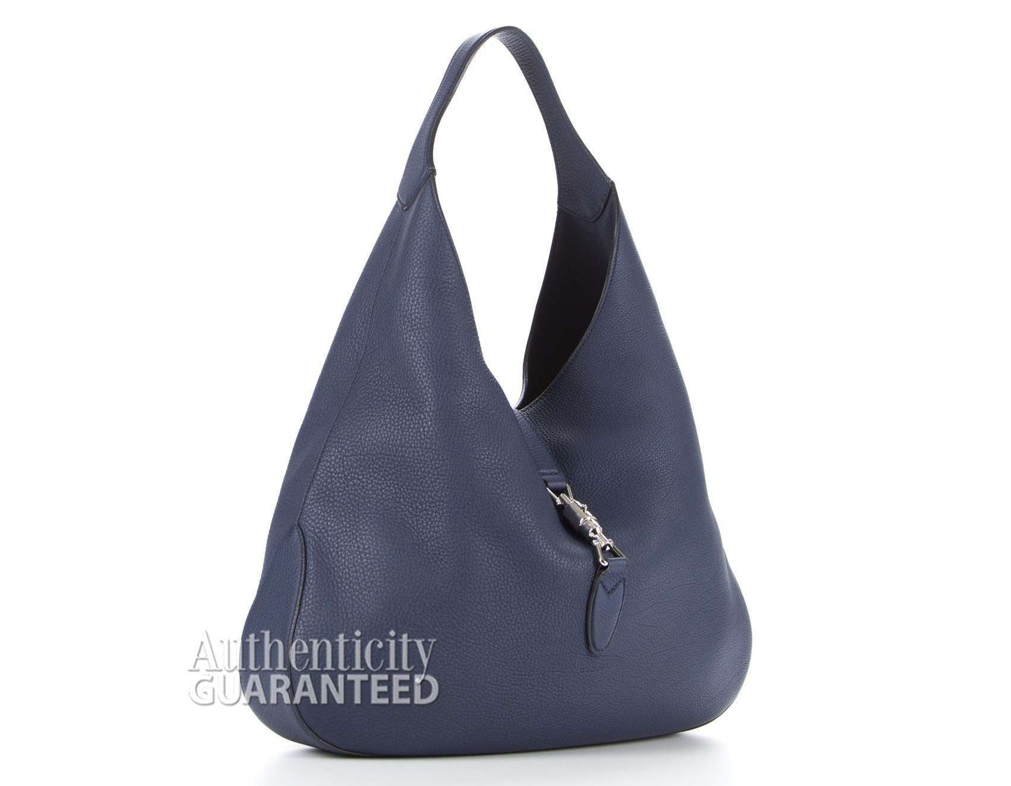 Gucci Caspian Blue Soft Leather Jackie Hobo