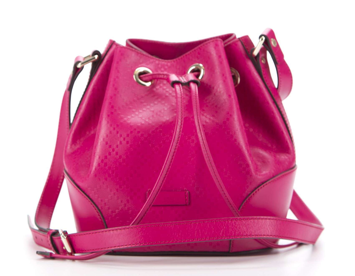 Gucci Raspberry Diamante Hilary Lux Bucket Bag