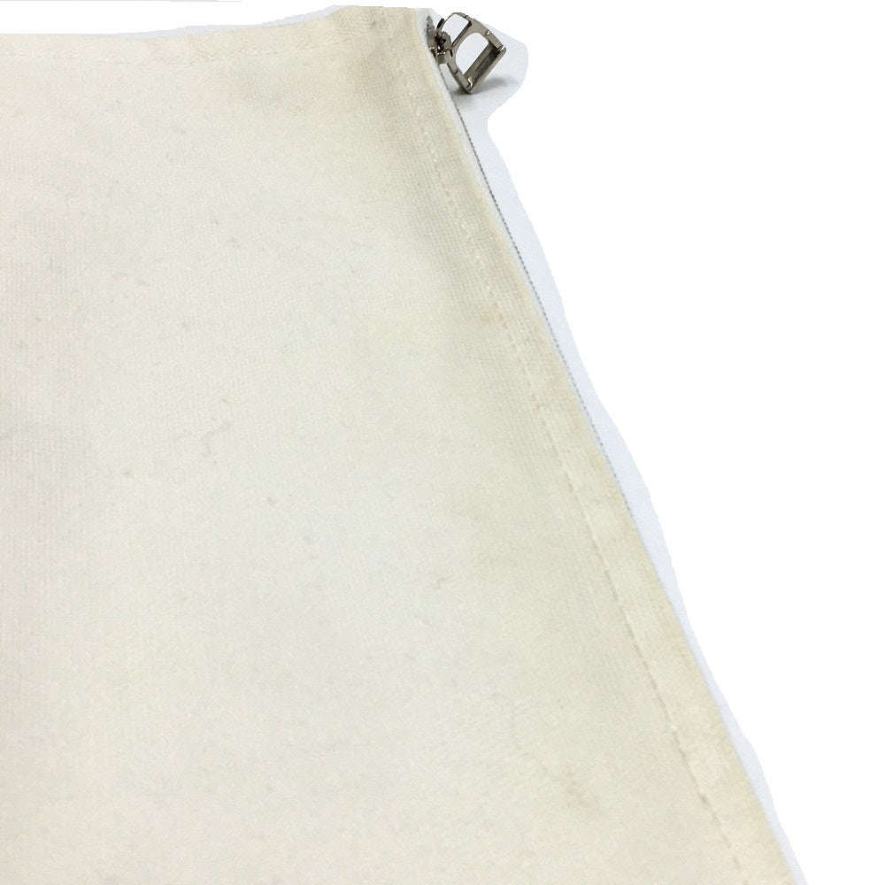 Pouch Cotton Off Horse Adada Gm Unisex(Unisex) White Travel Bag
