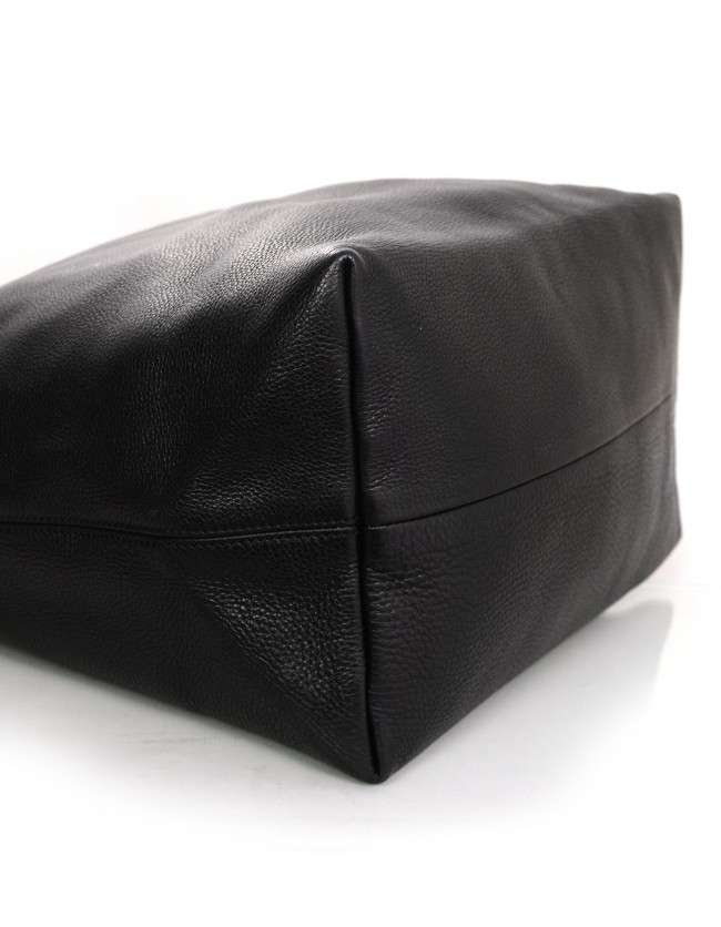 Gucci Black Leather Large Icon Bit Hobo