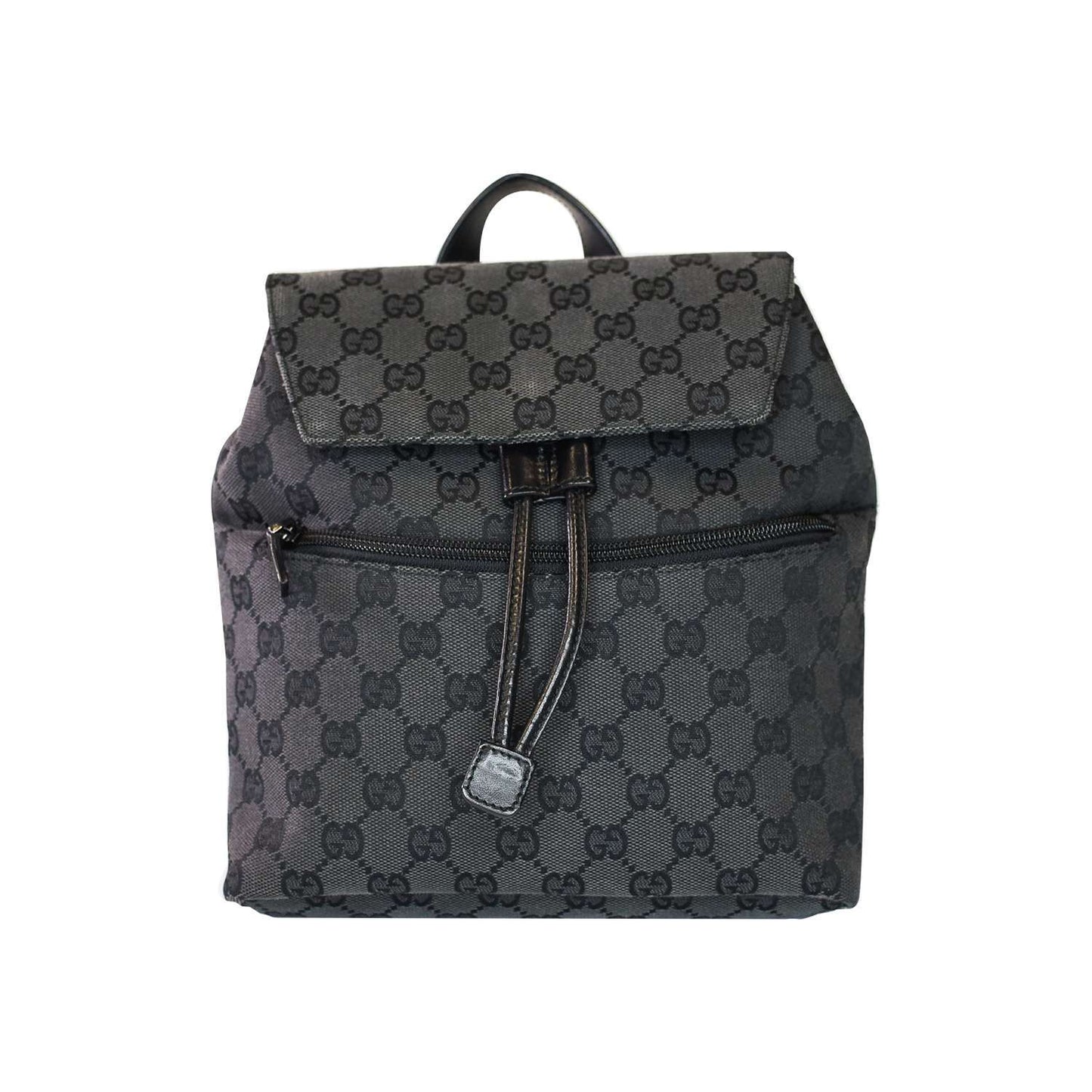 Authentic Gucci GG x Supreme Black Backpack/Handbag