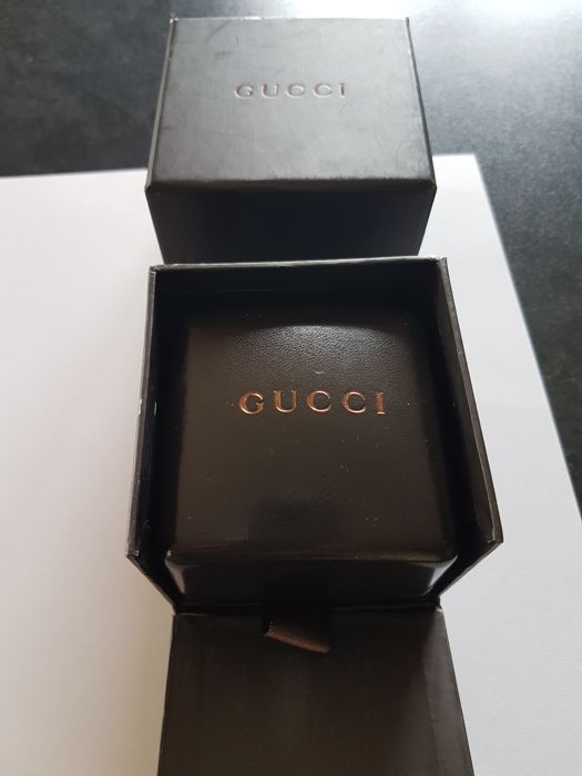 Gucci - spinning ring, 18K white gold and Diamond - Ring size 9.75
