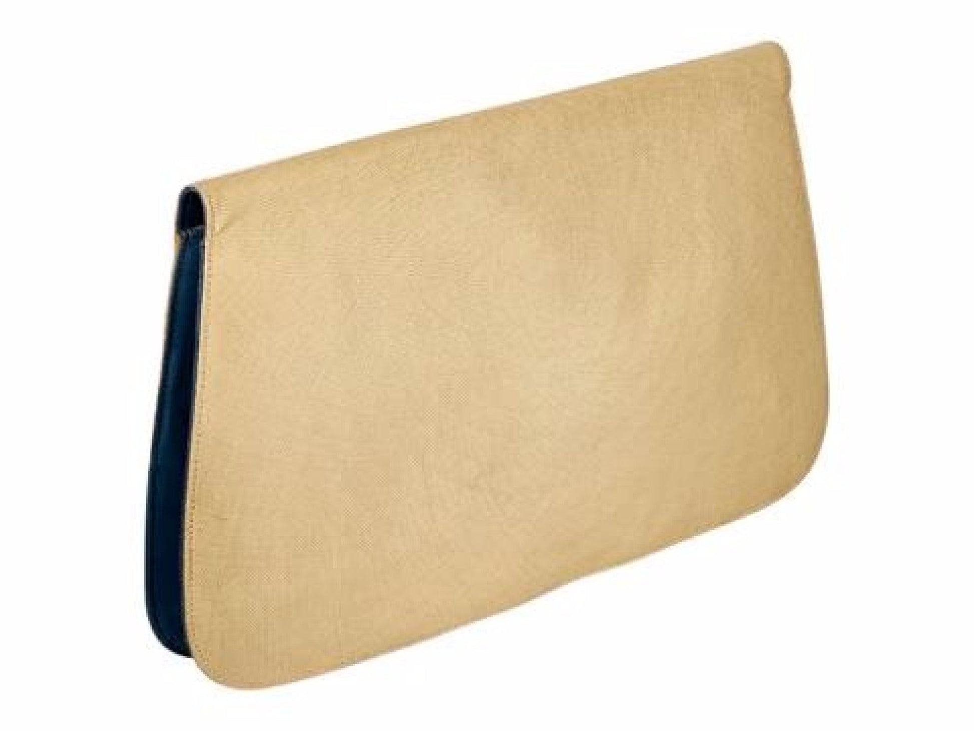 Tan & Blue Gucci Leather Clutch