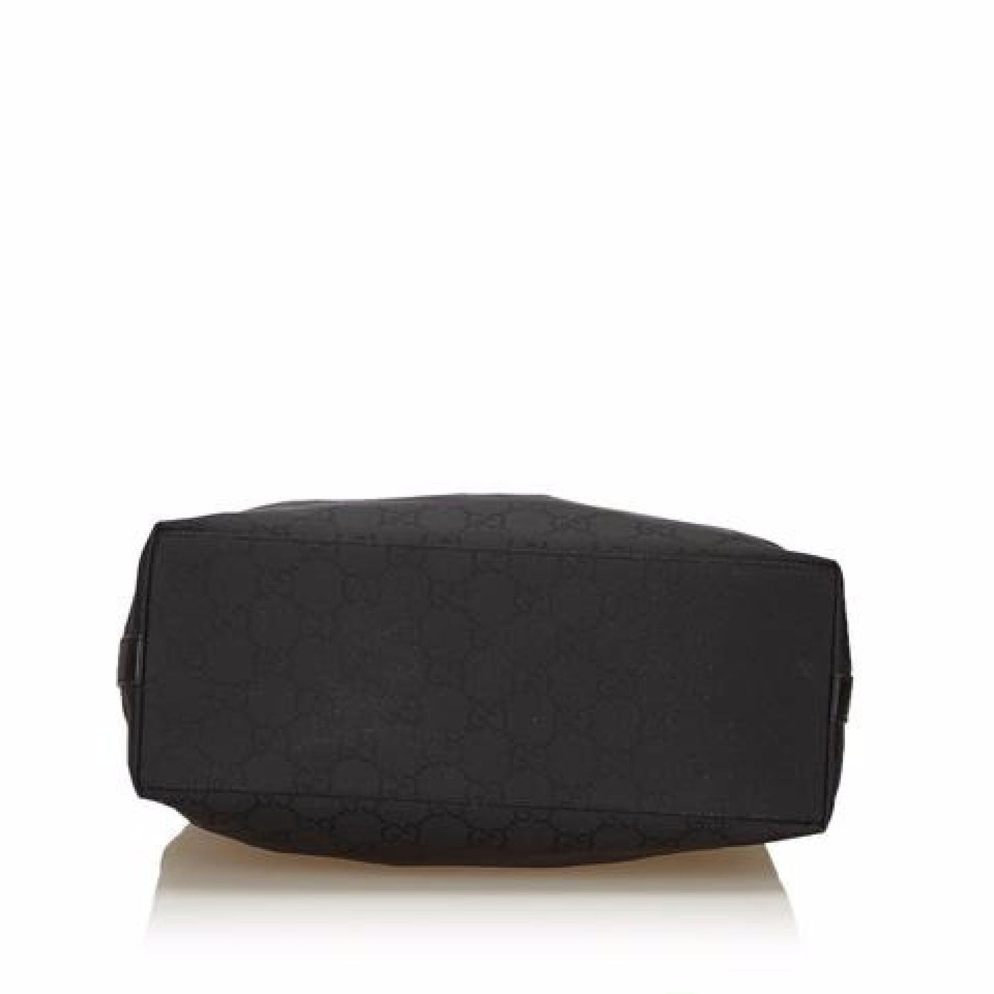 Black Gucci Jacquard Guccissima Shoulder Bag