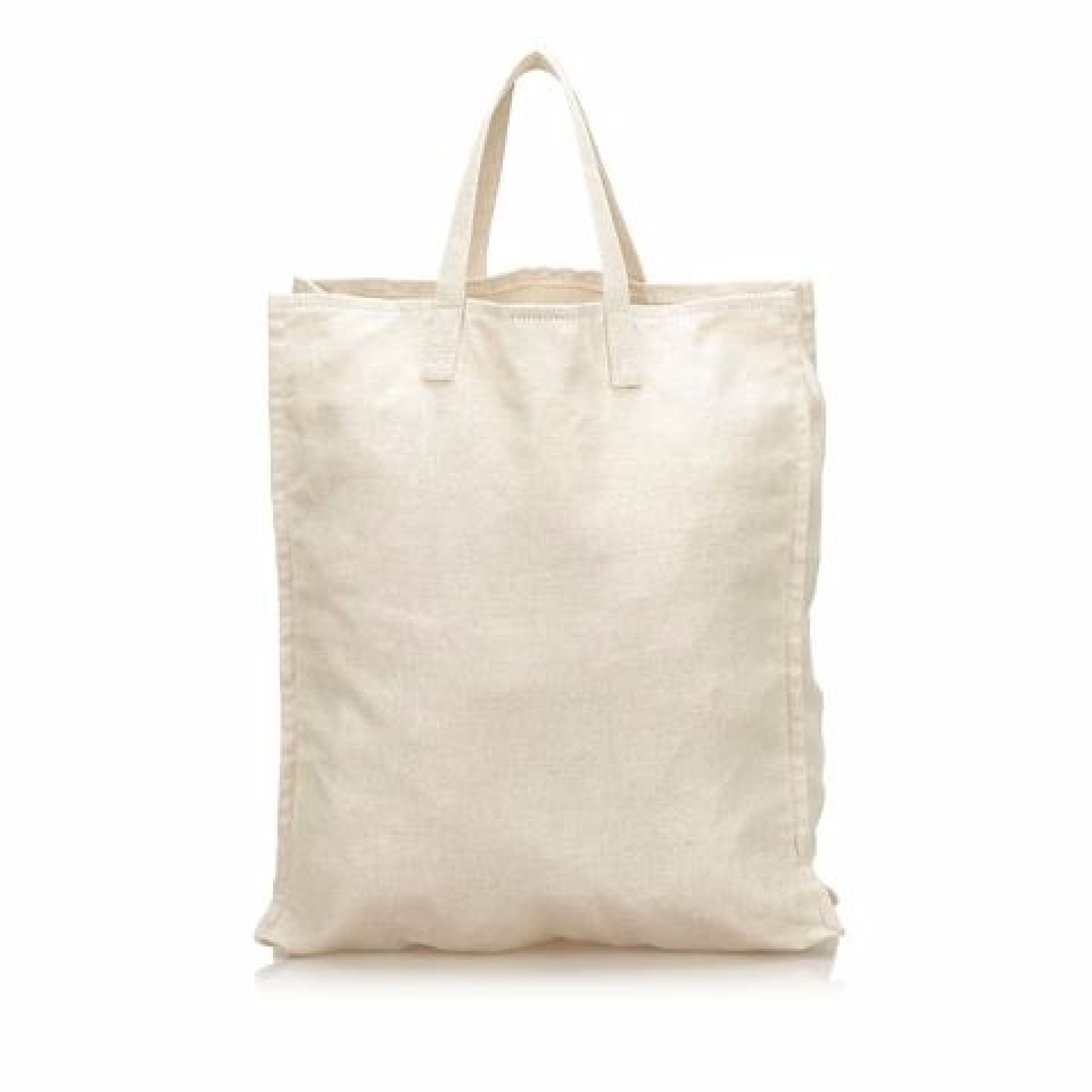 Ivory Gucci Printed Canvas Tote Bag