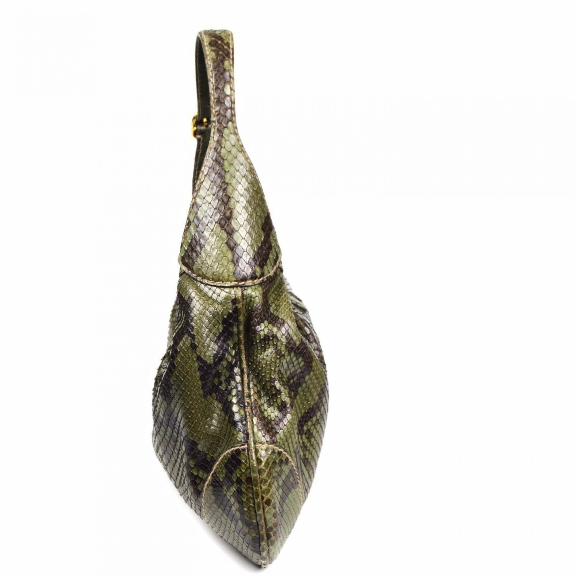 Gucci - Python Jackie O Shoulder Bag