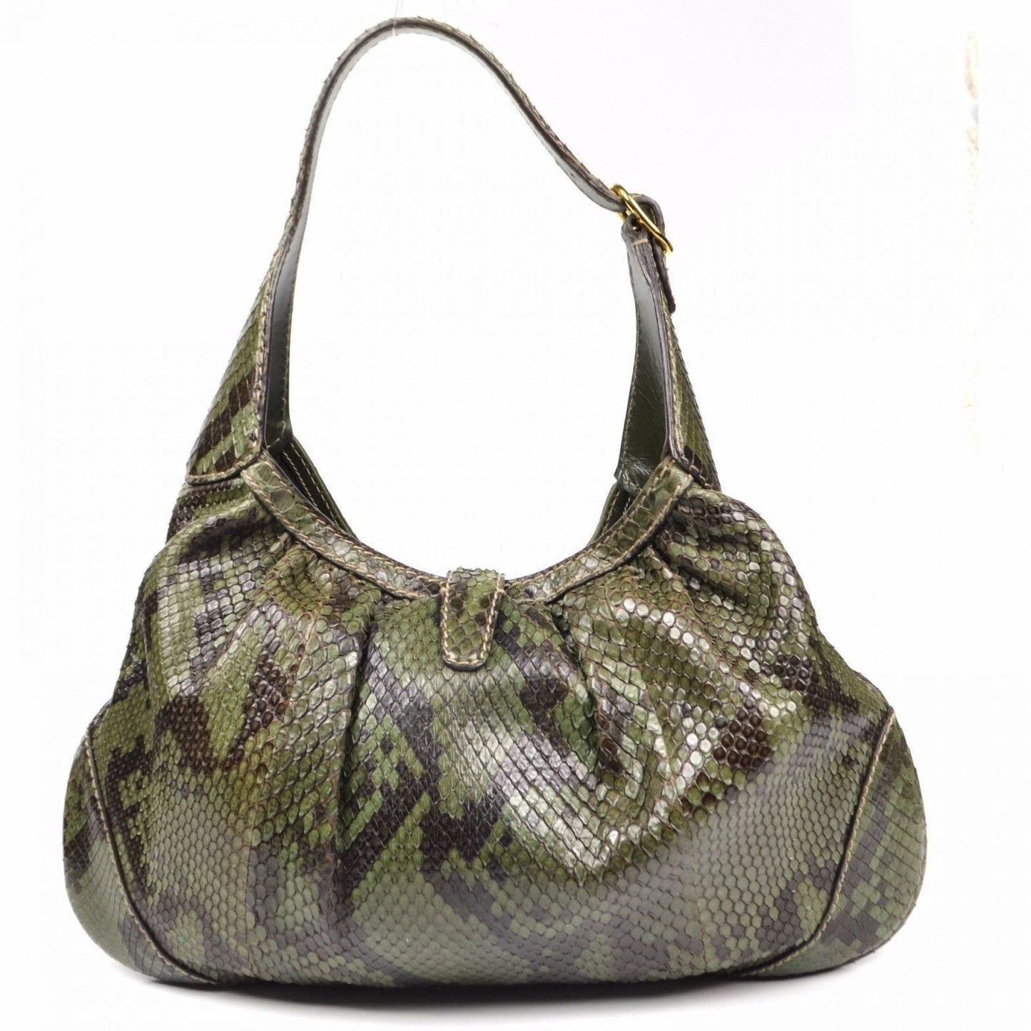 Gucci - Python Jackie O Shoulder Bag