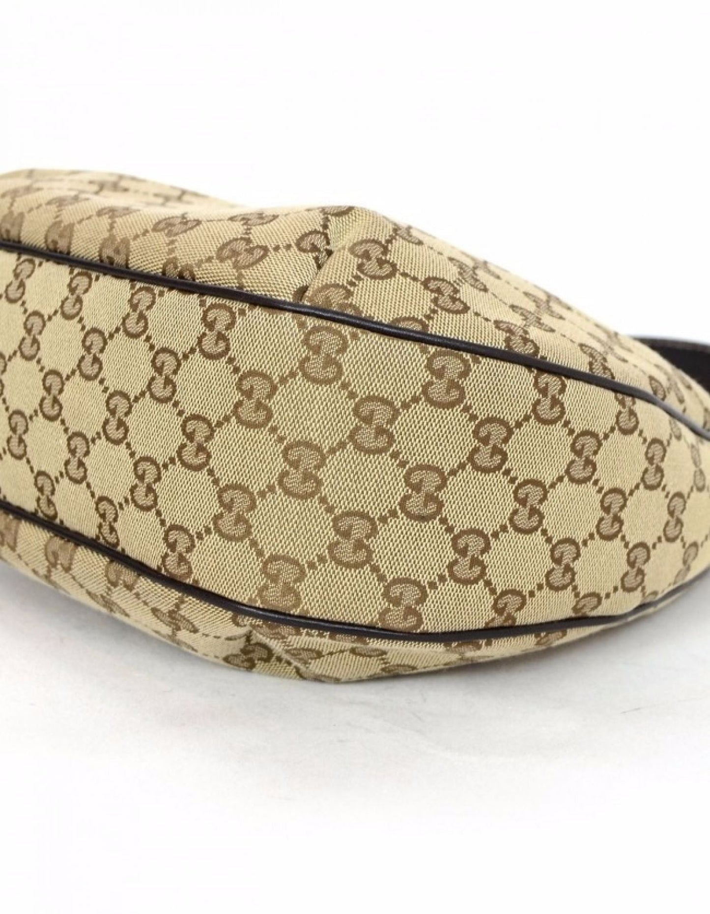 Gucci Monogram GG Canvas Lasies New Web Small Hobo Bag
