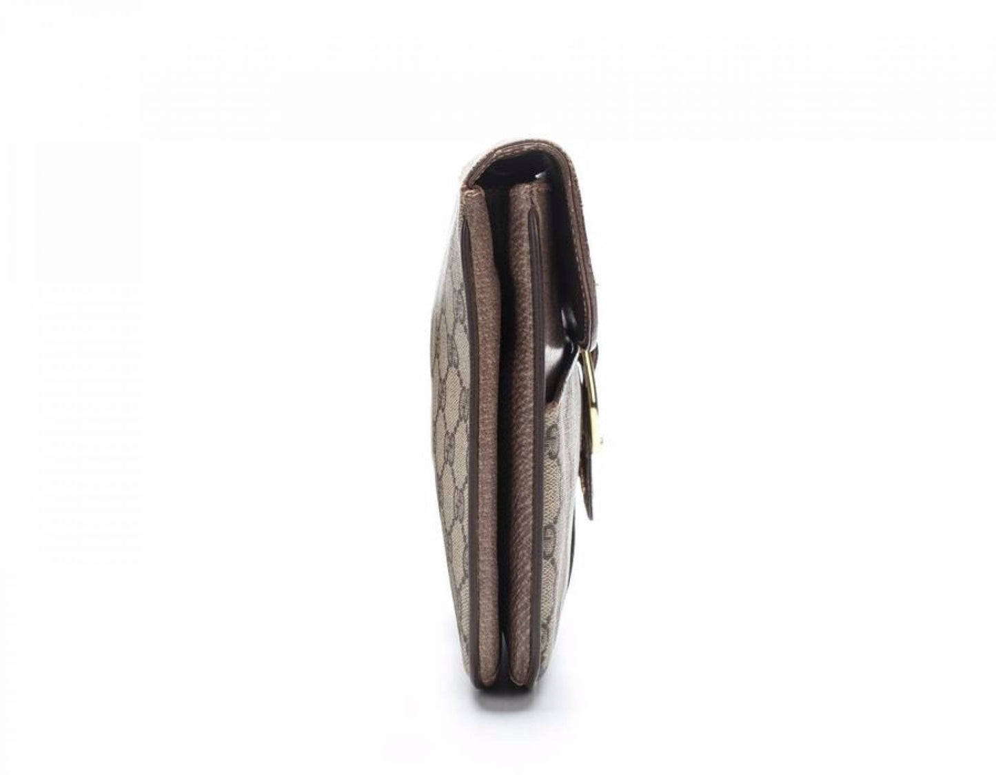 Gucci Beige Monogram GG Supreme Clutch Bag