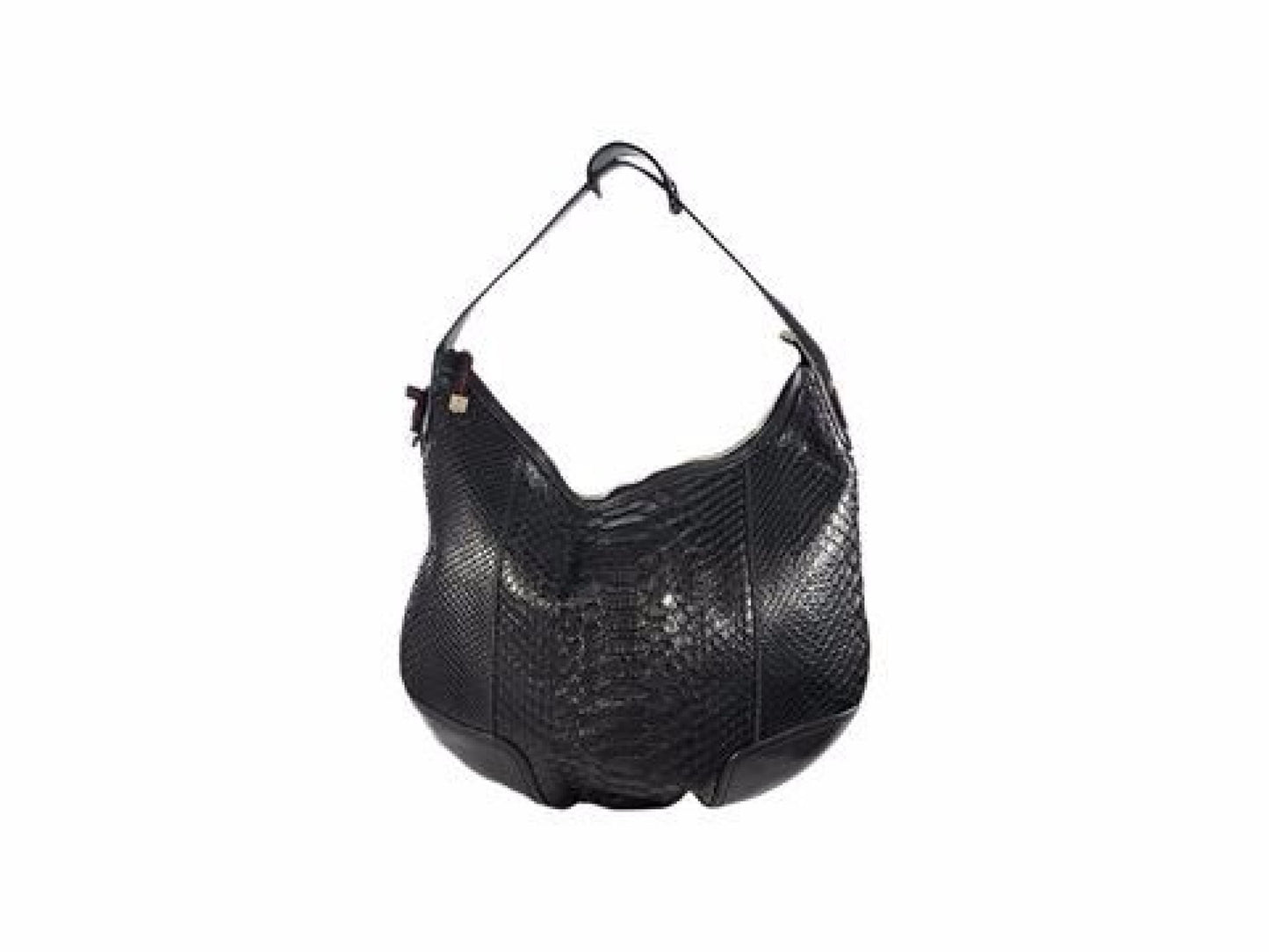 Black Gucci Python Hobo Bag