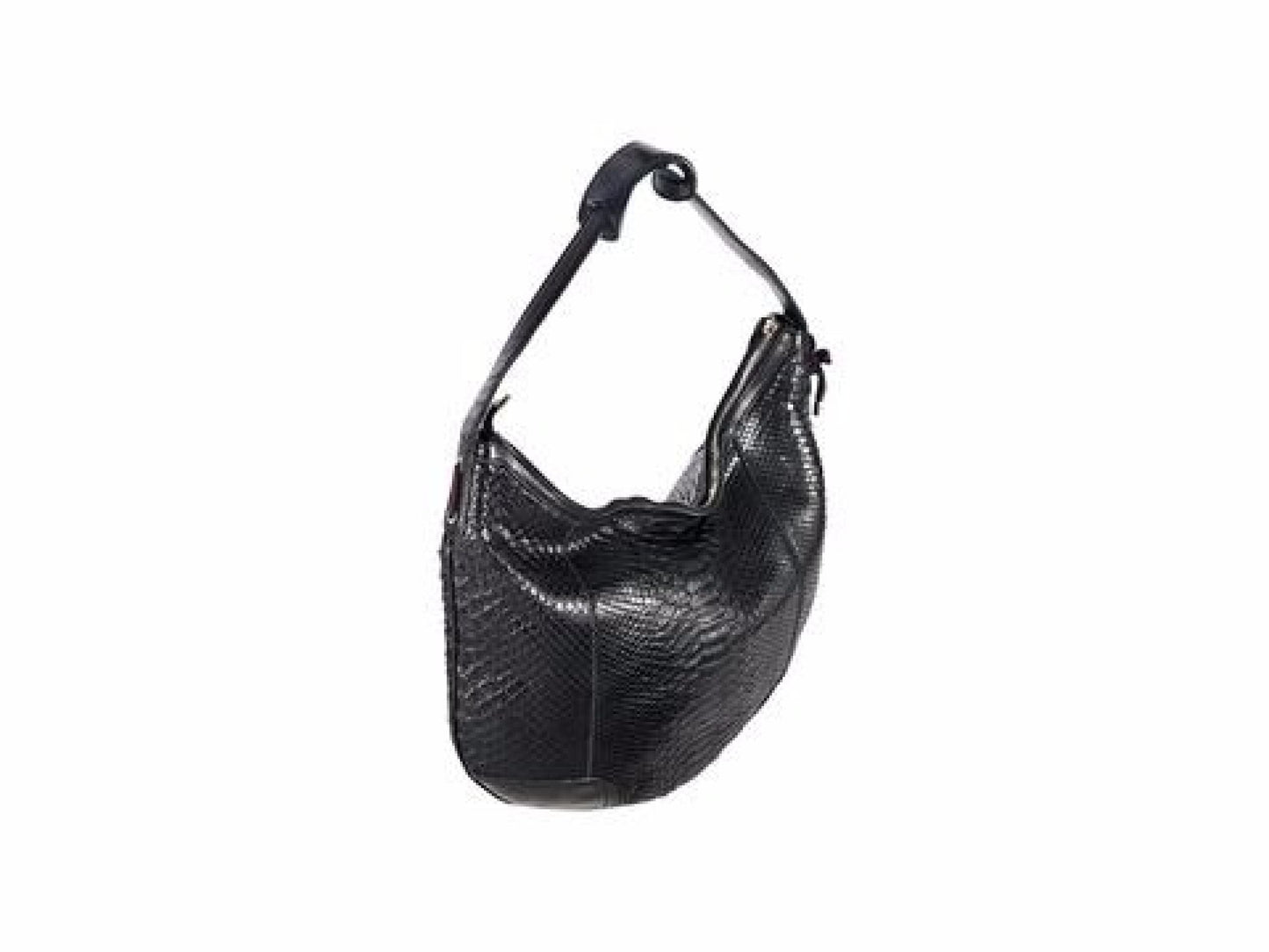 Black Gucci Python Hobo Bag