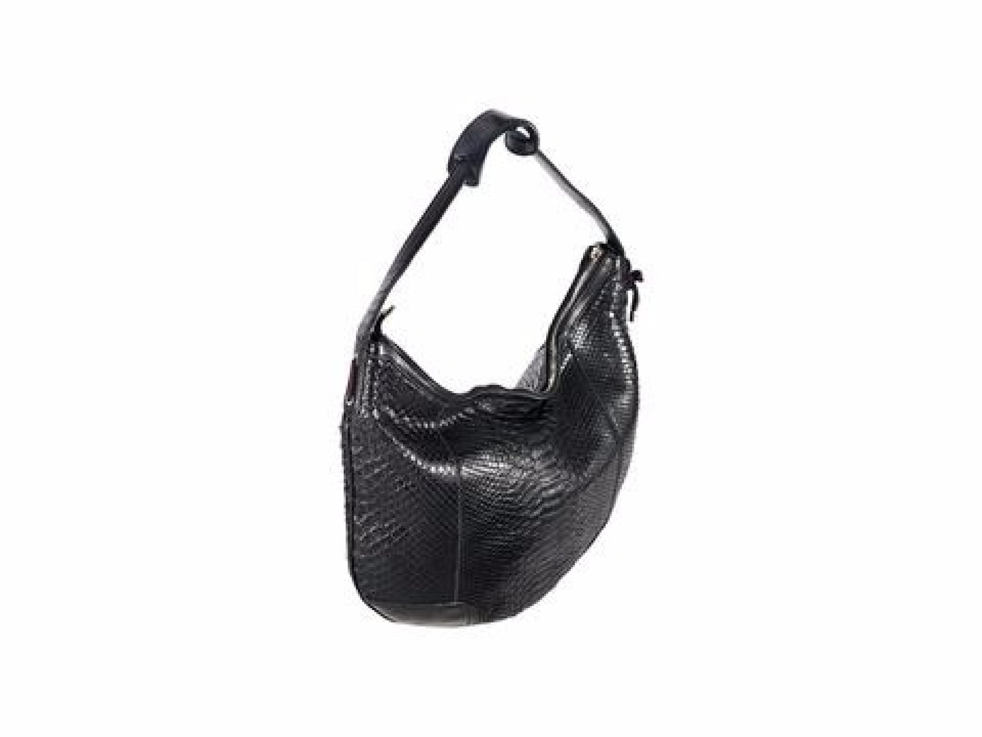 Black Gucci Python Hobo Bag