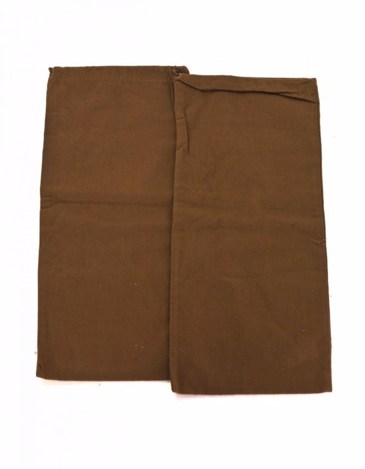 Gucci Brown Canvas Set of Two Travel Shoe Dust Bags