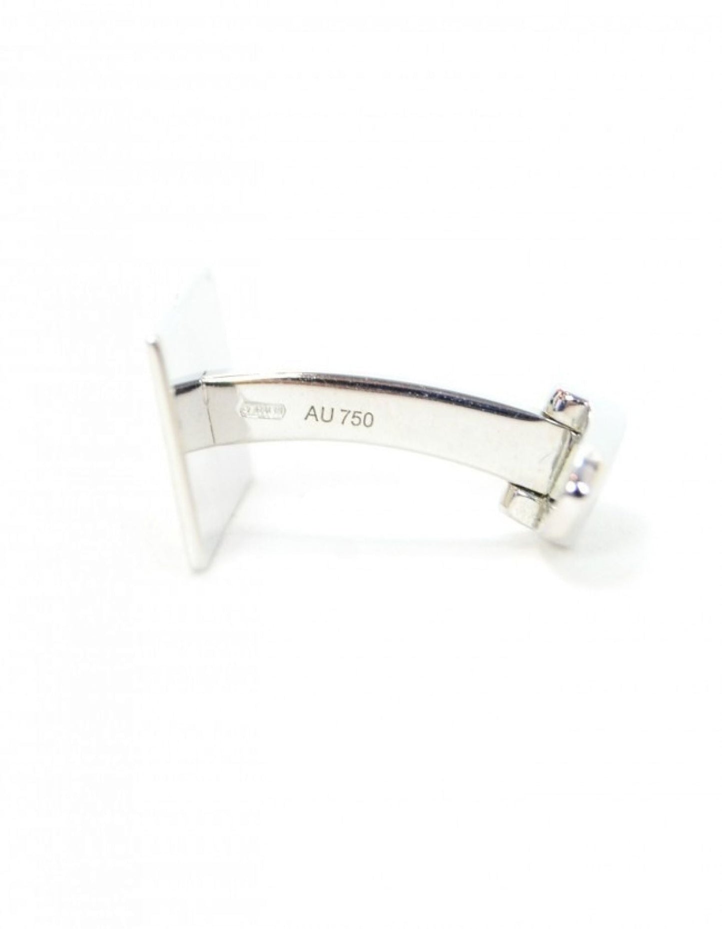 Gucci Men's 18K White Gold Diamantissima Cufflinks