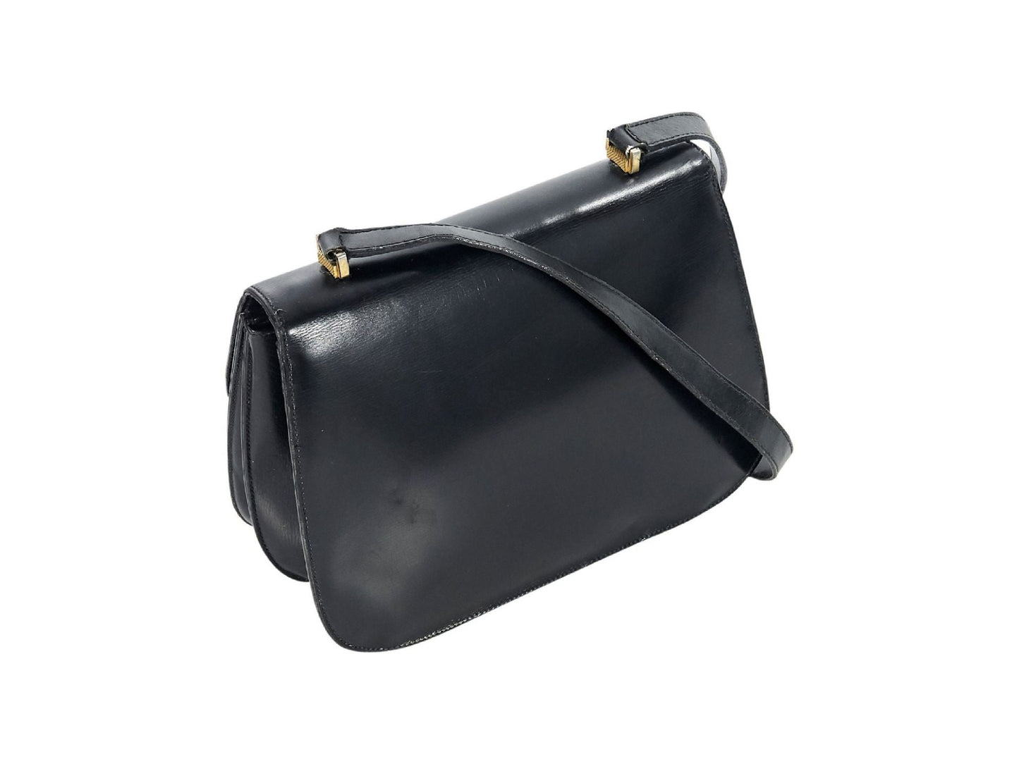 Black Gucci Leather Crossbody Bag