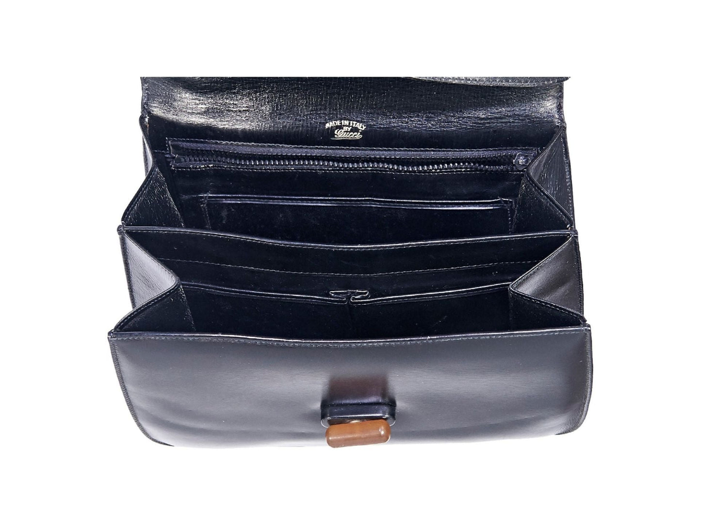 Black Gucci Leather Crossbody Bag