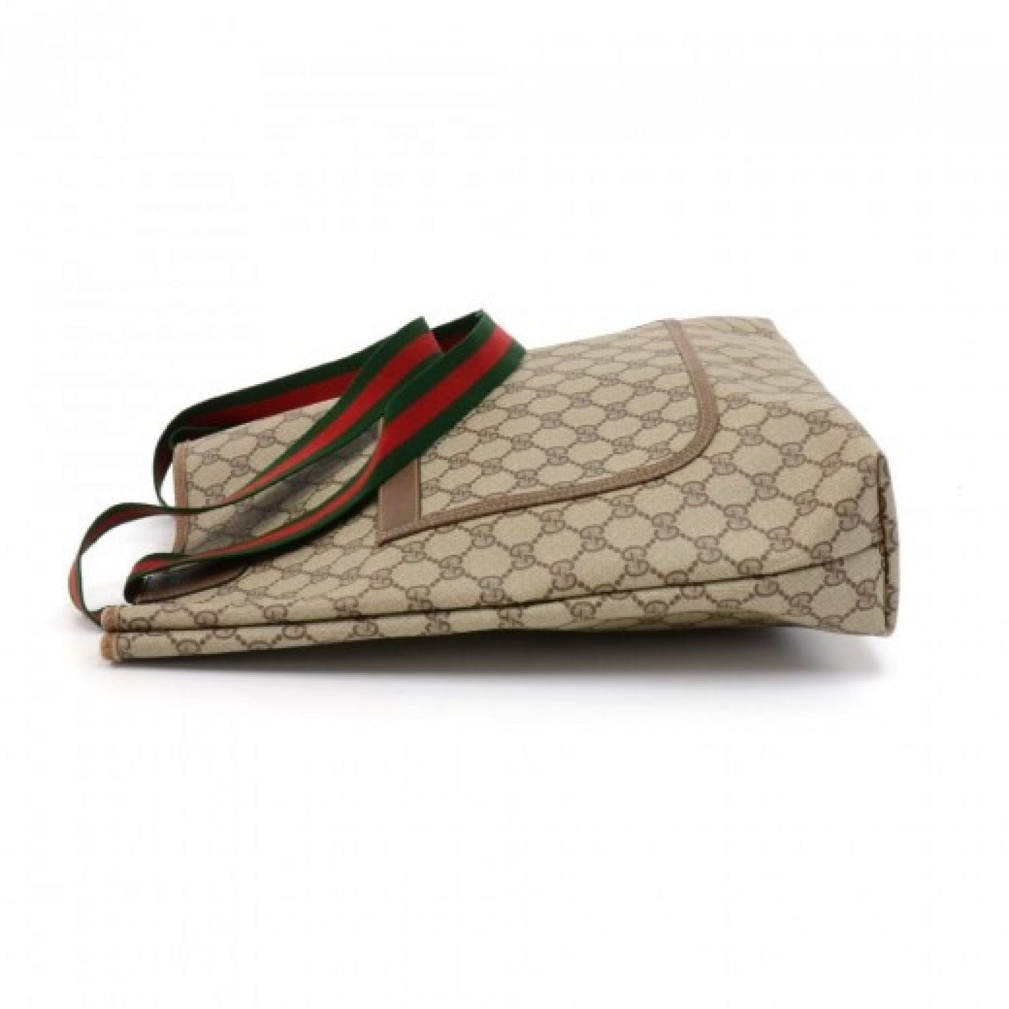 Gucci Accessory Collection Beige GG Supreme Coated Canvas Tote Bag