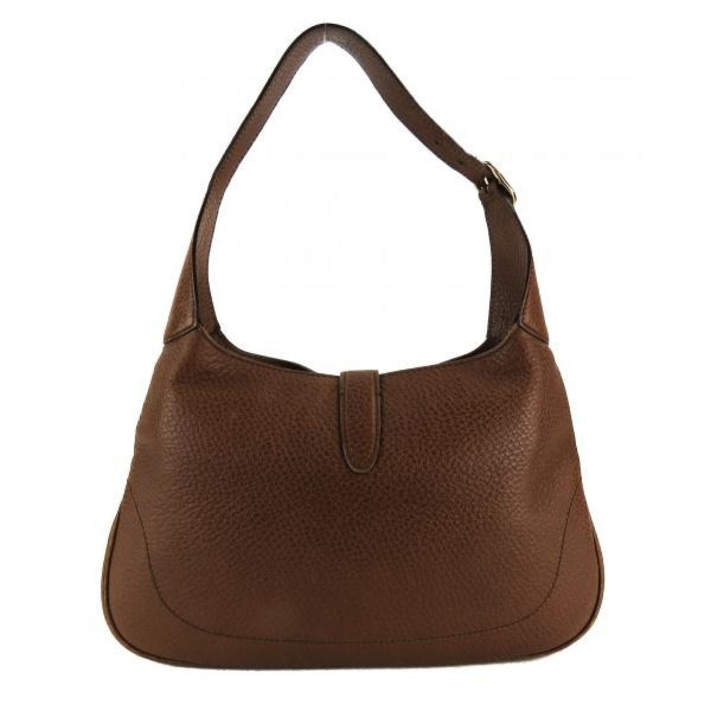 Gucci Brown Leather Jackie O Small Hobo Bag