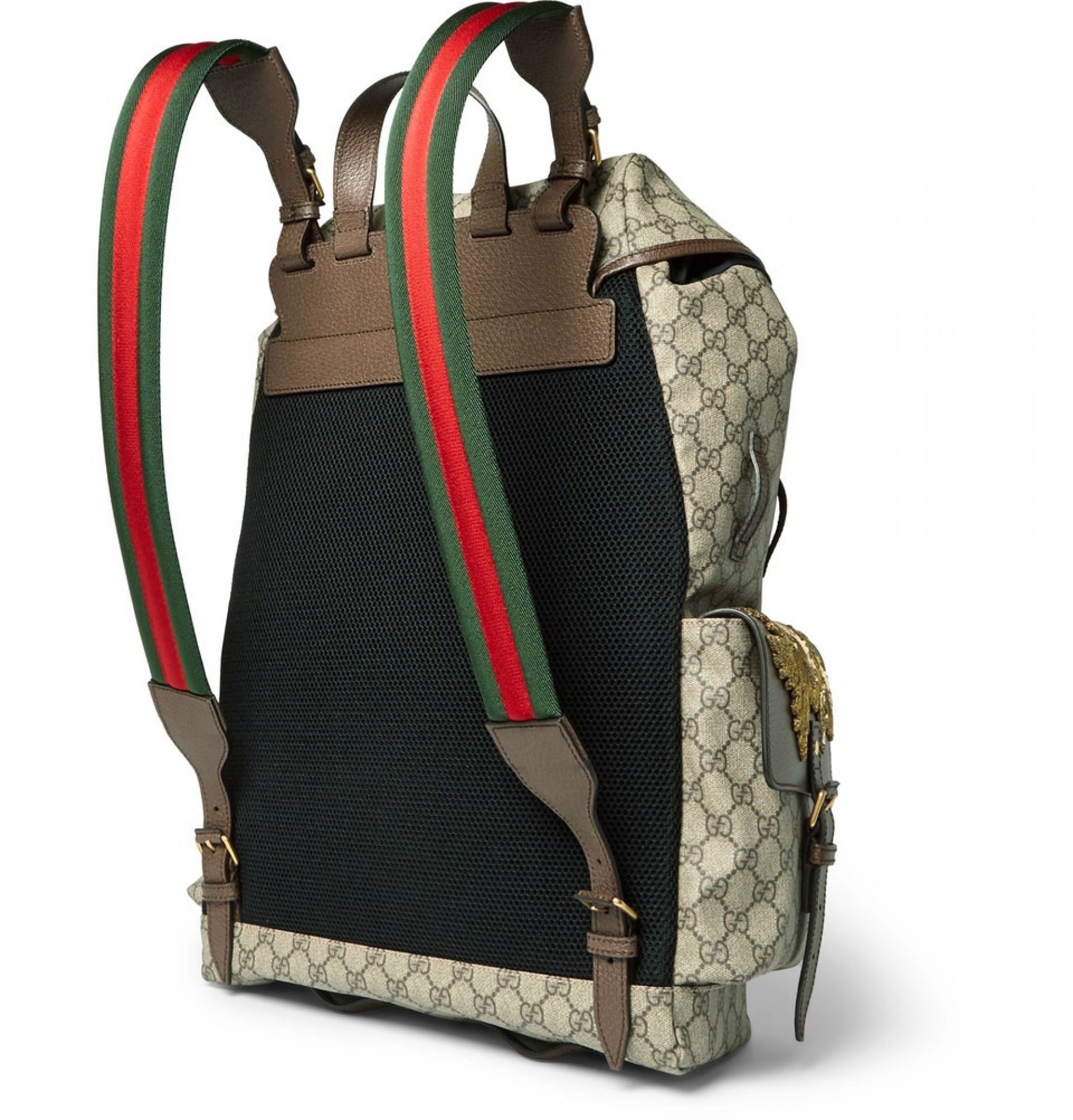 Gucci x Disney Donald Duck Beige GG Supreme Backpack 460029-K5I7T-8854 NEO