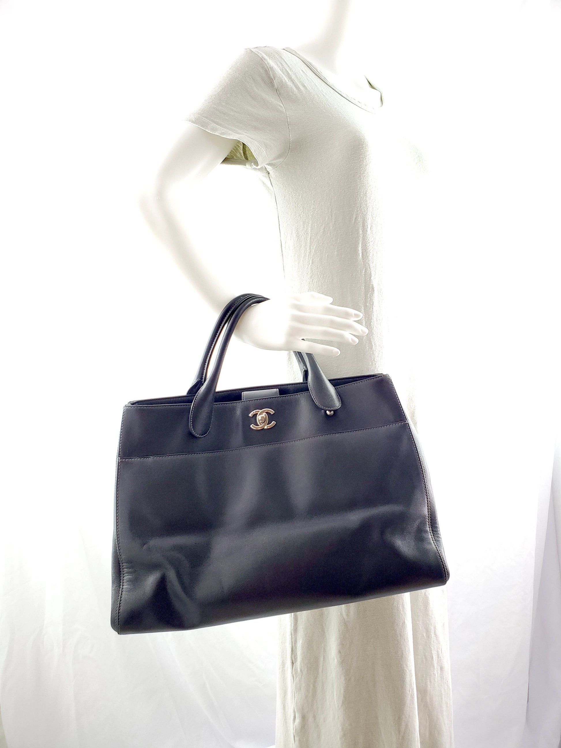 Chanel Large Executive Cerf Shopper Tote