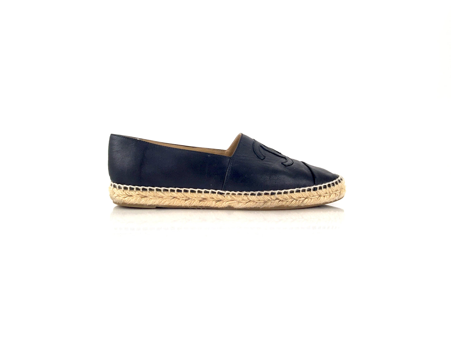 Chanel Leather Espadrilles 42