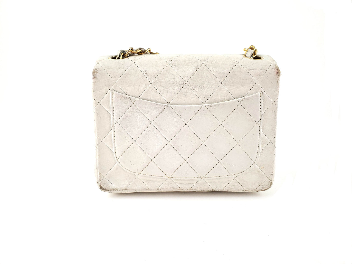 Chanel   Quilted Classic Mini Square Flap Bag