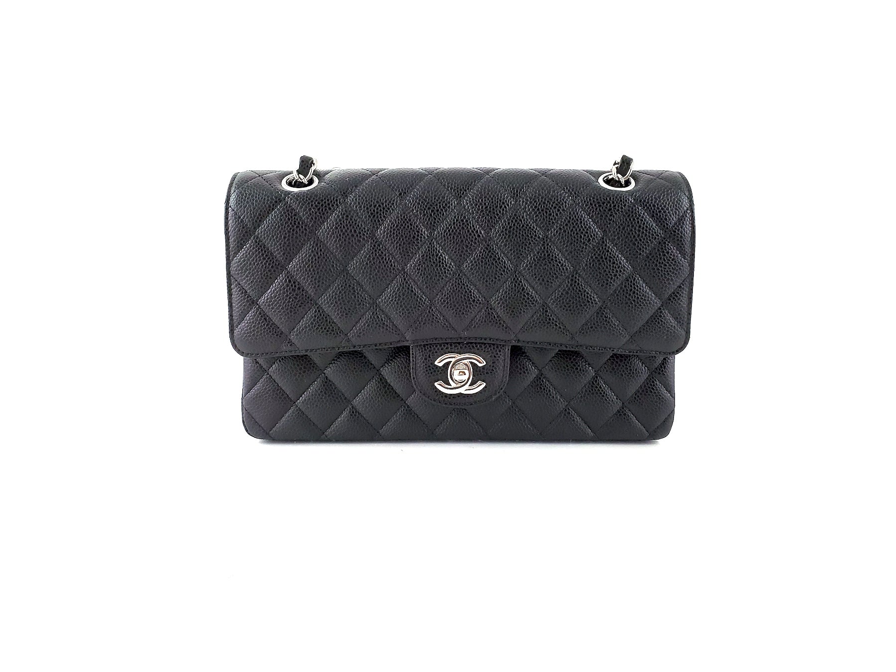 Chanel Classic Medium Double Flap Caviar Bag