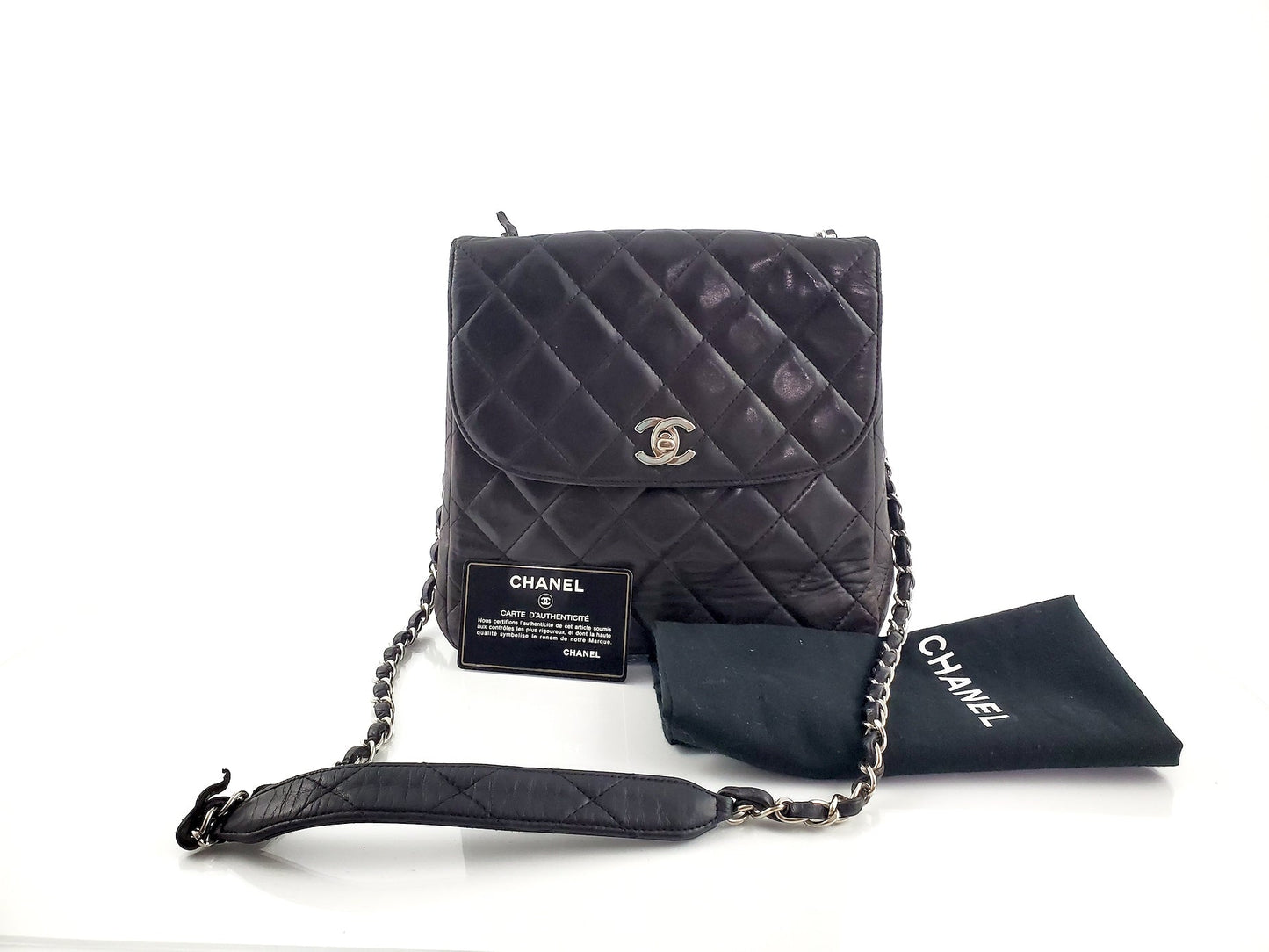 CHANEL   1997 Quilted Crossbody Flap Bag