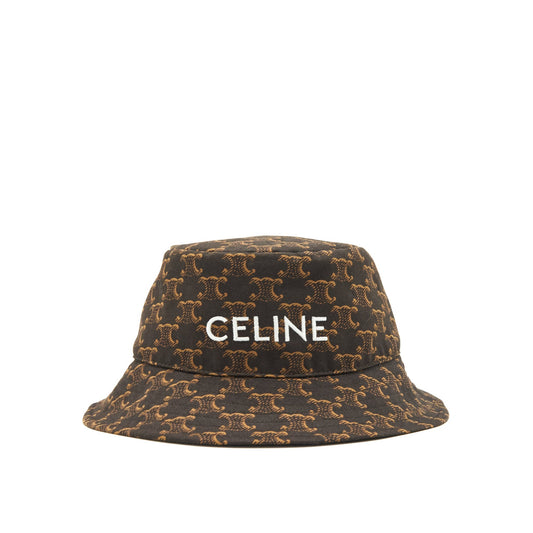 Celine Size Buckethat Multicolour Handbag Brown Bucket Bag