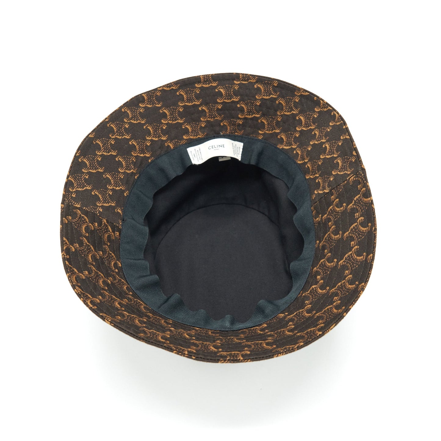 Celine Size Buckethat Multicolour Handbag Brown Bucket Bag