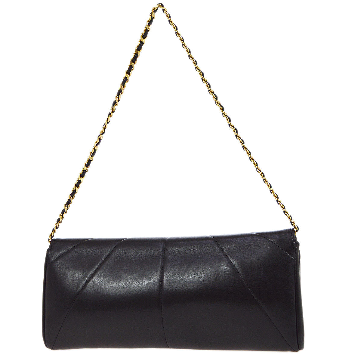Chanel Eagle Evening Bag Black Lambskin