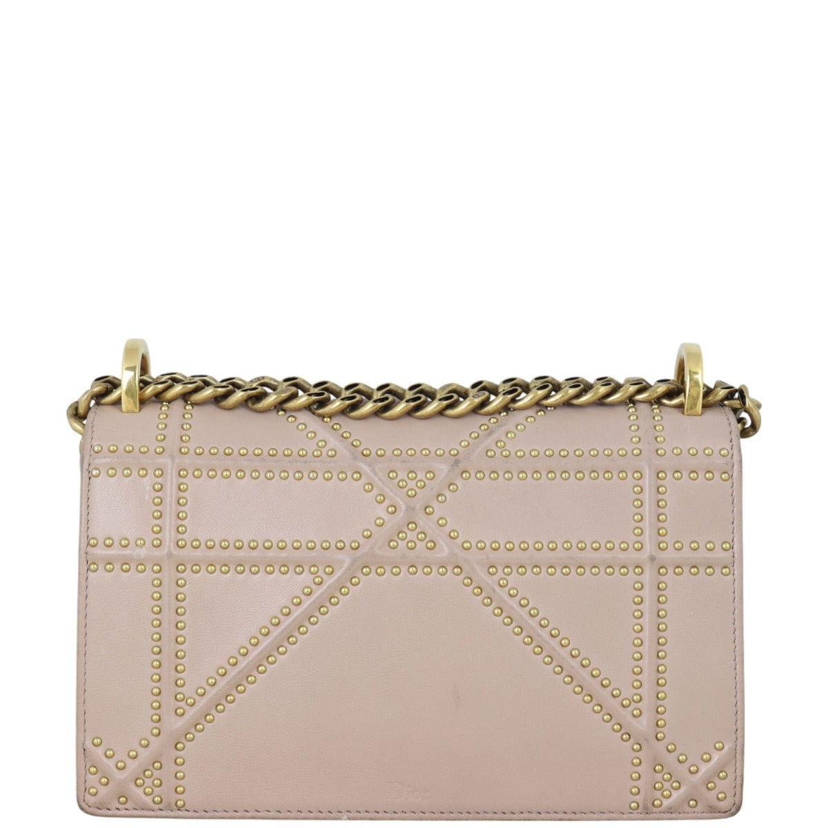 Dior ama Studded Handbag Small Travel Bag