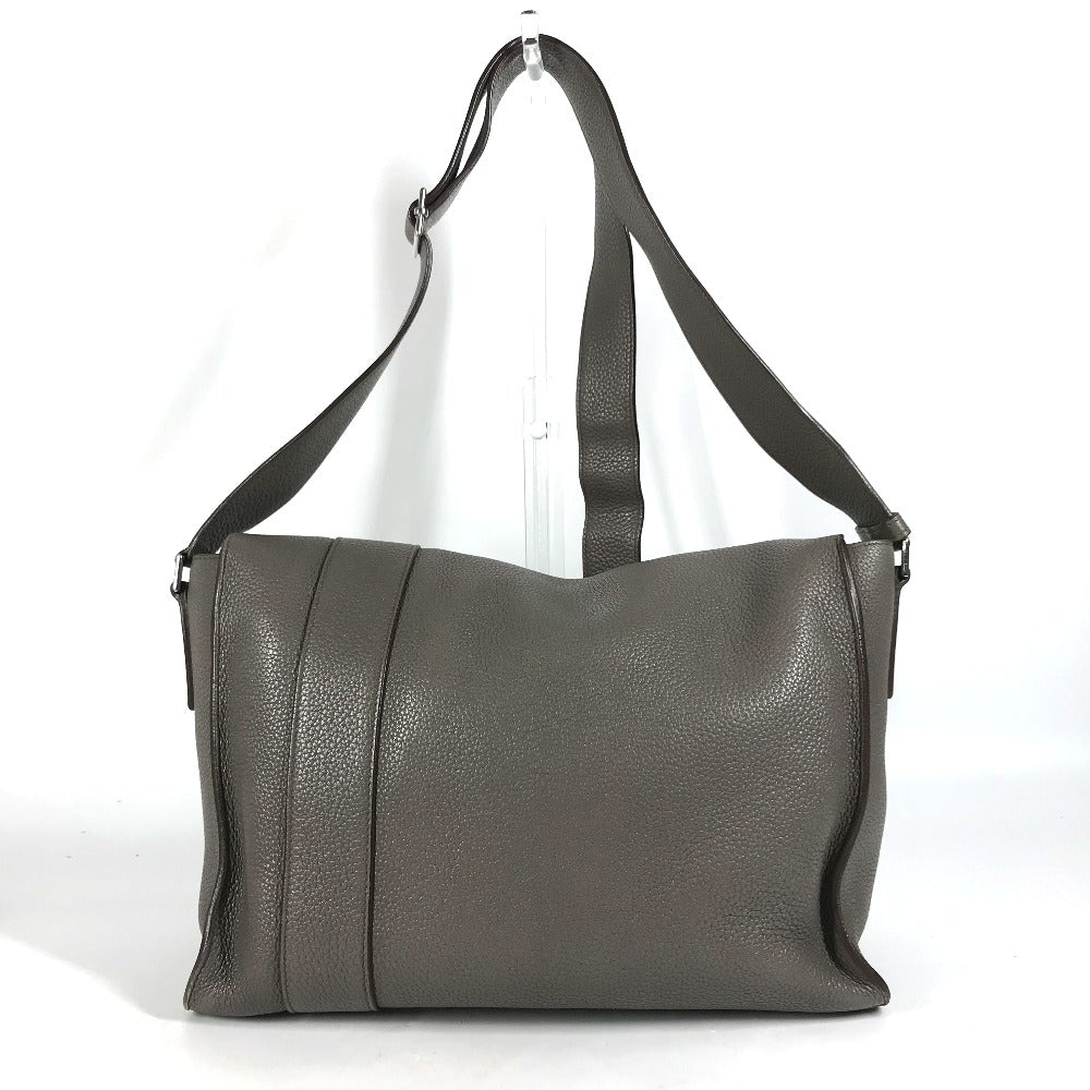 Shoulder Bag Taurillon Clemence Gray Crossbody Bag Red