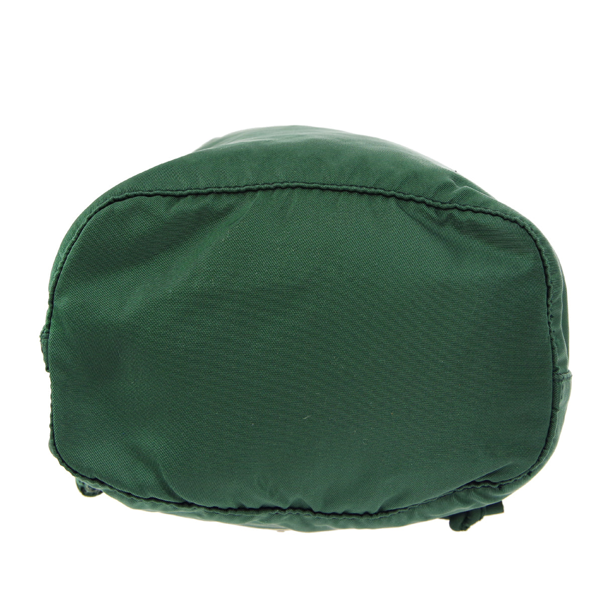 Prada Drawstring Pouch Luxury Handbag Nylon Green Mini Clutch Bag