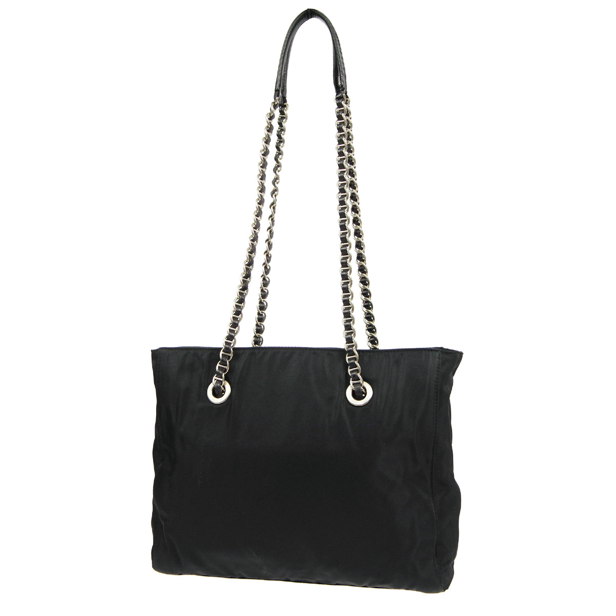 Prada Shoulder Tote Bag Black Chain Shoulder Bag