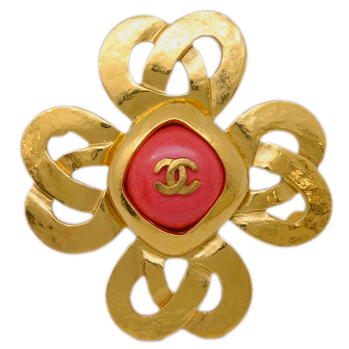 Chanel Brooch Pin Gold 97P