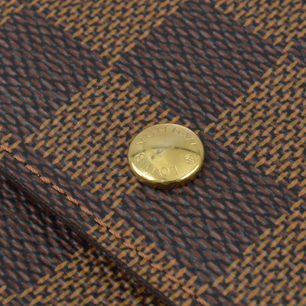 Louis Vuitton 2005 Damier Porte Monnaie Cartes Credit Wallet