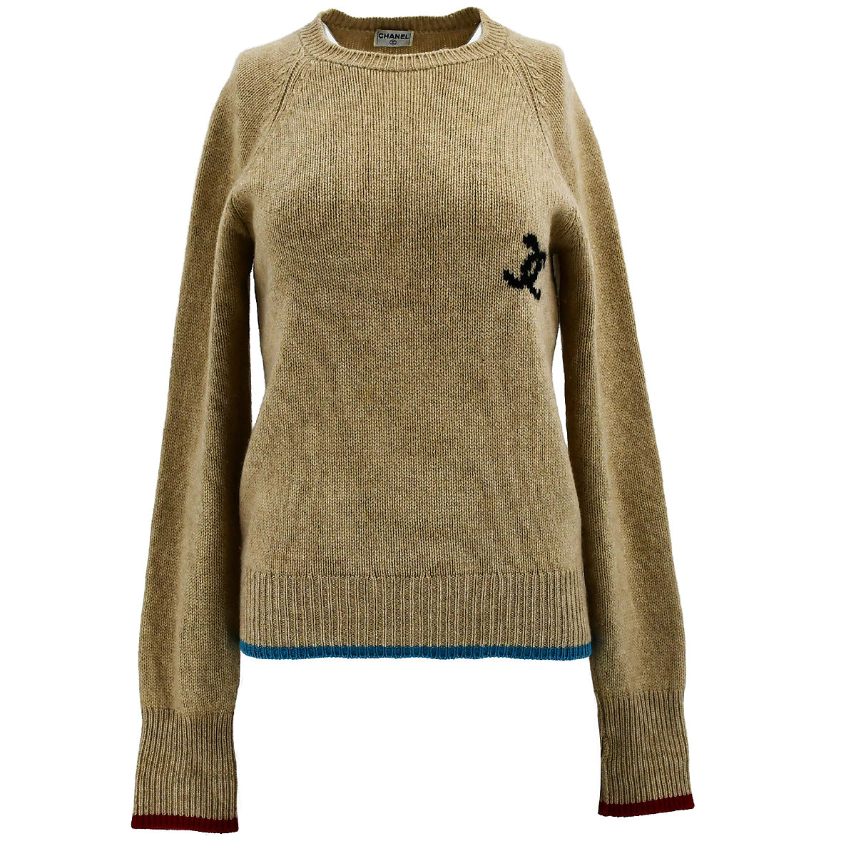 Chanel cashmere CC jumper
