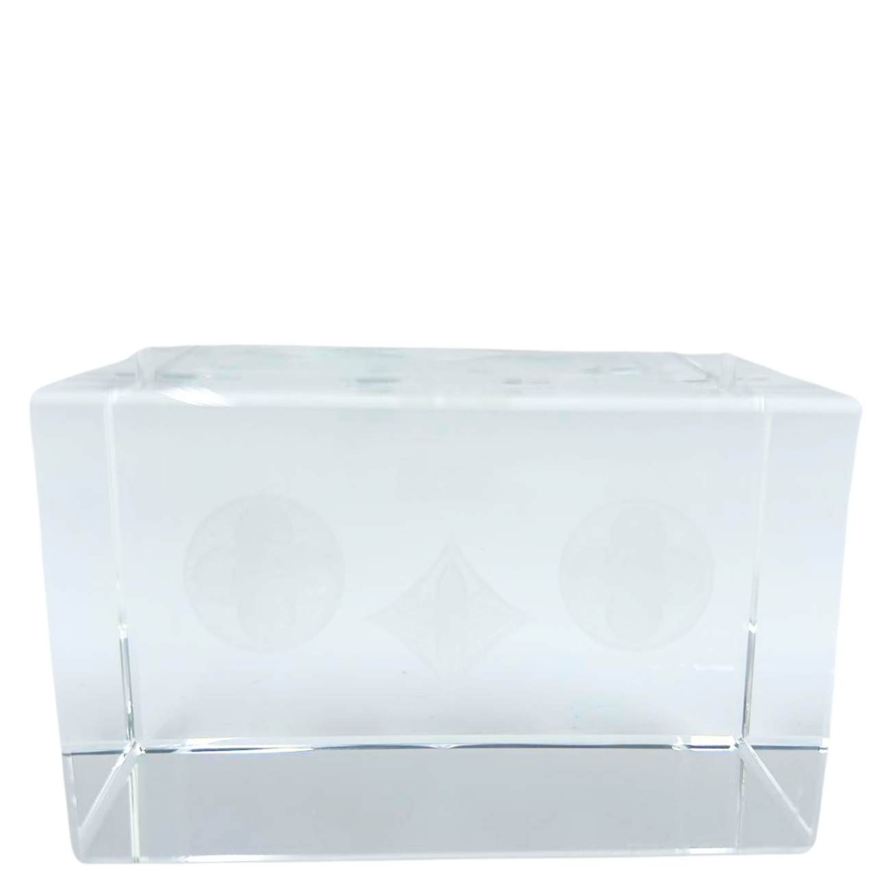 Louis Vuitton Monogram Paper Weight Glass Fashion Accessory