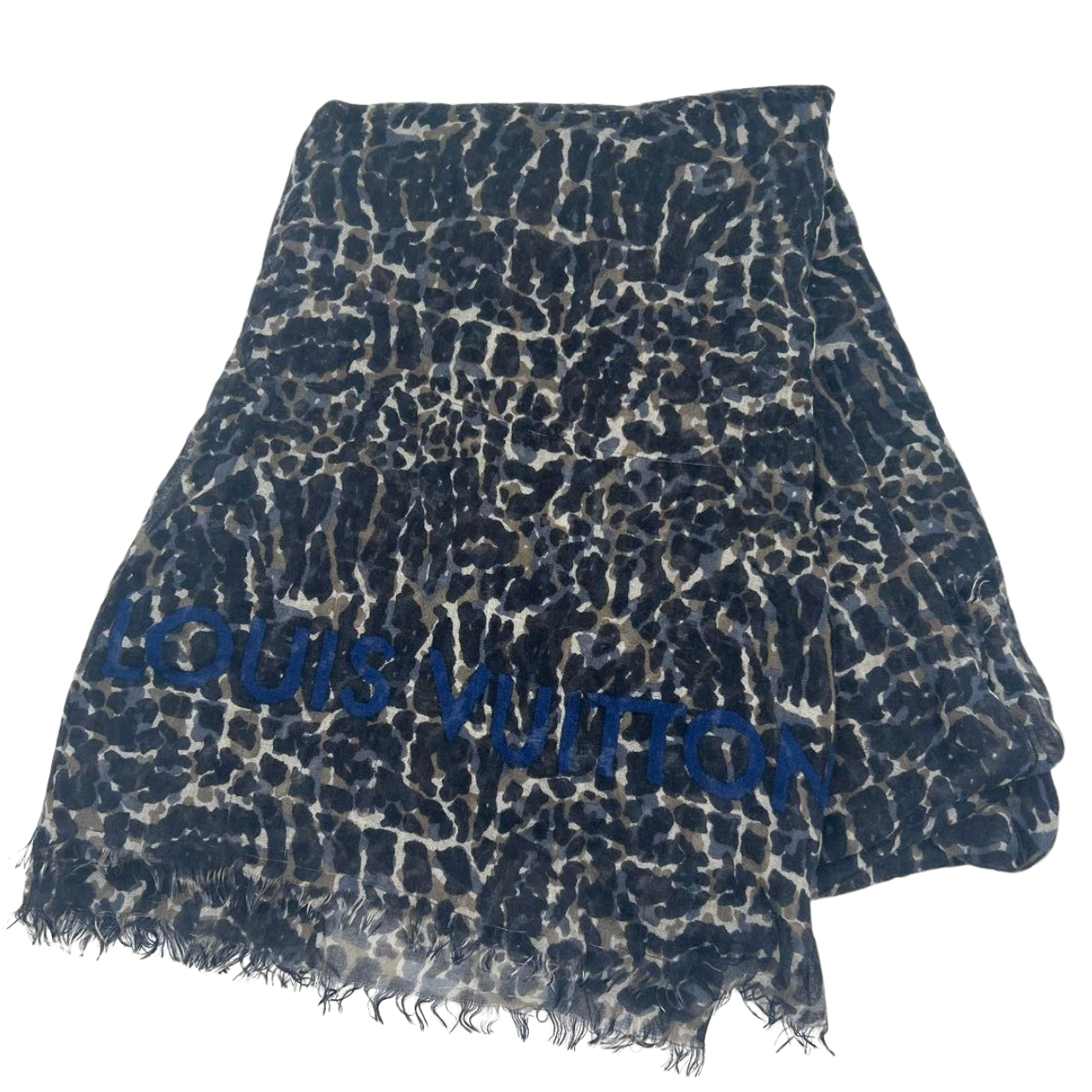 Louis Vuitton Leopard Scarf
