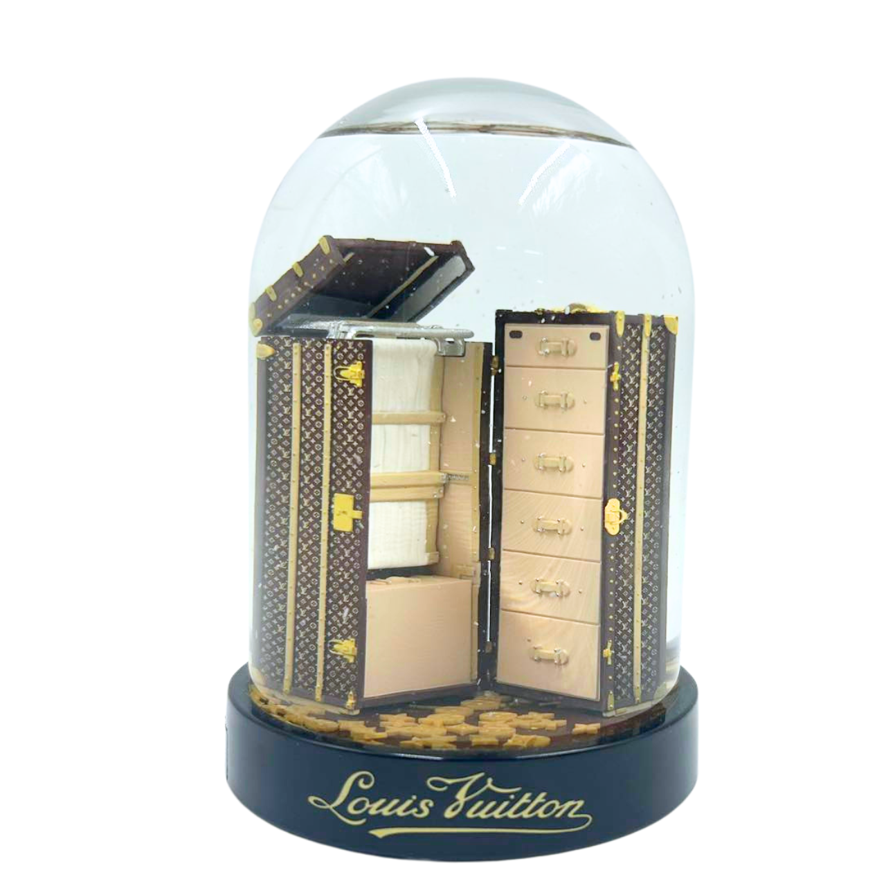 Louis Vuitton Tunk Malles Snow Globe Fashion Accessory