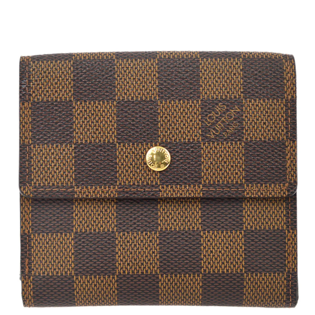 Louis Vuitton 2008 Damier Portefeuille Elise Bifold Wallet