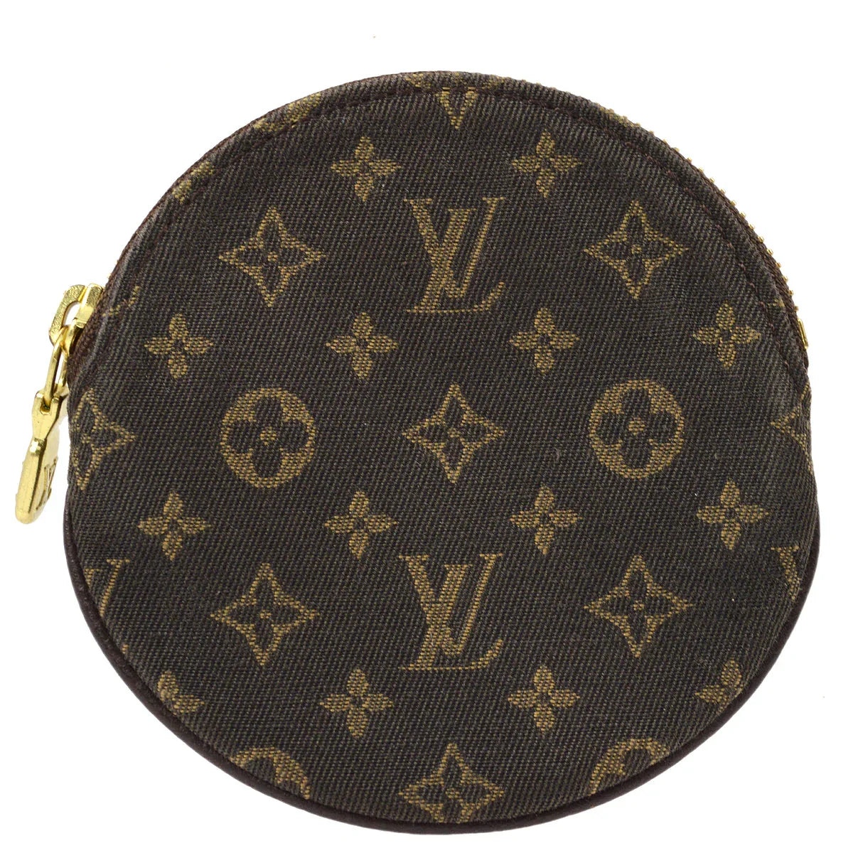 Louis Vuitton 2007 Monogram Porte Monnaie Rond Coin Case Wallet