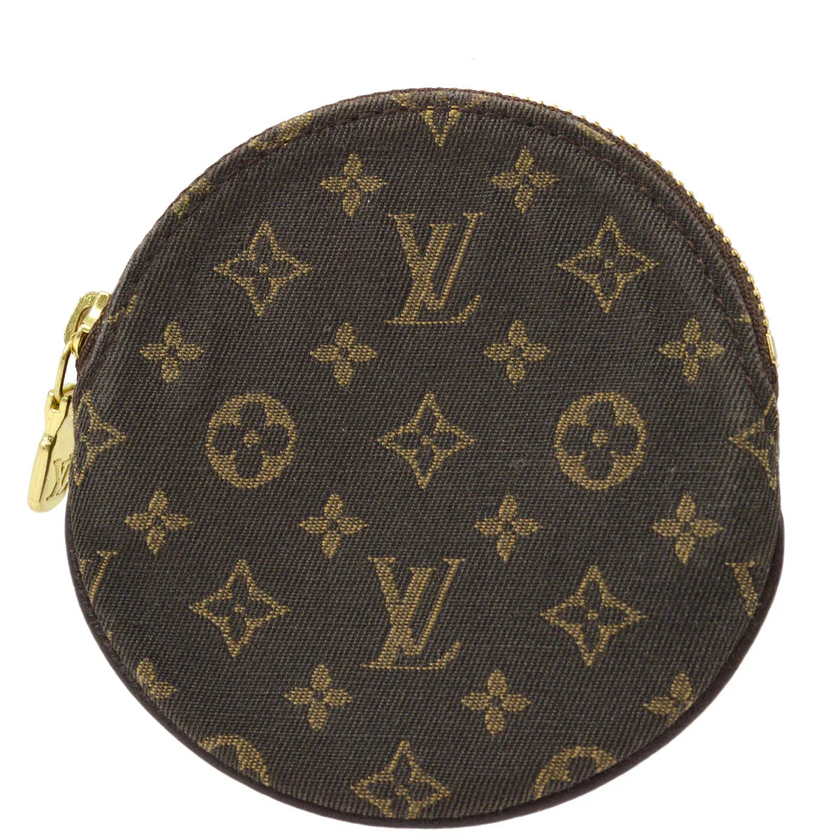 Louis Vuitton 2007 Monogram Porte Monnaie Rond Coin Case Wallet