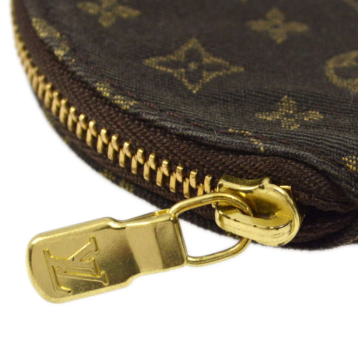 Louis Vuitton 2007 Monogram Porte Monnaie Rond Coin Case Wallet