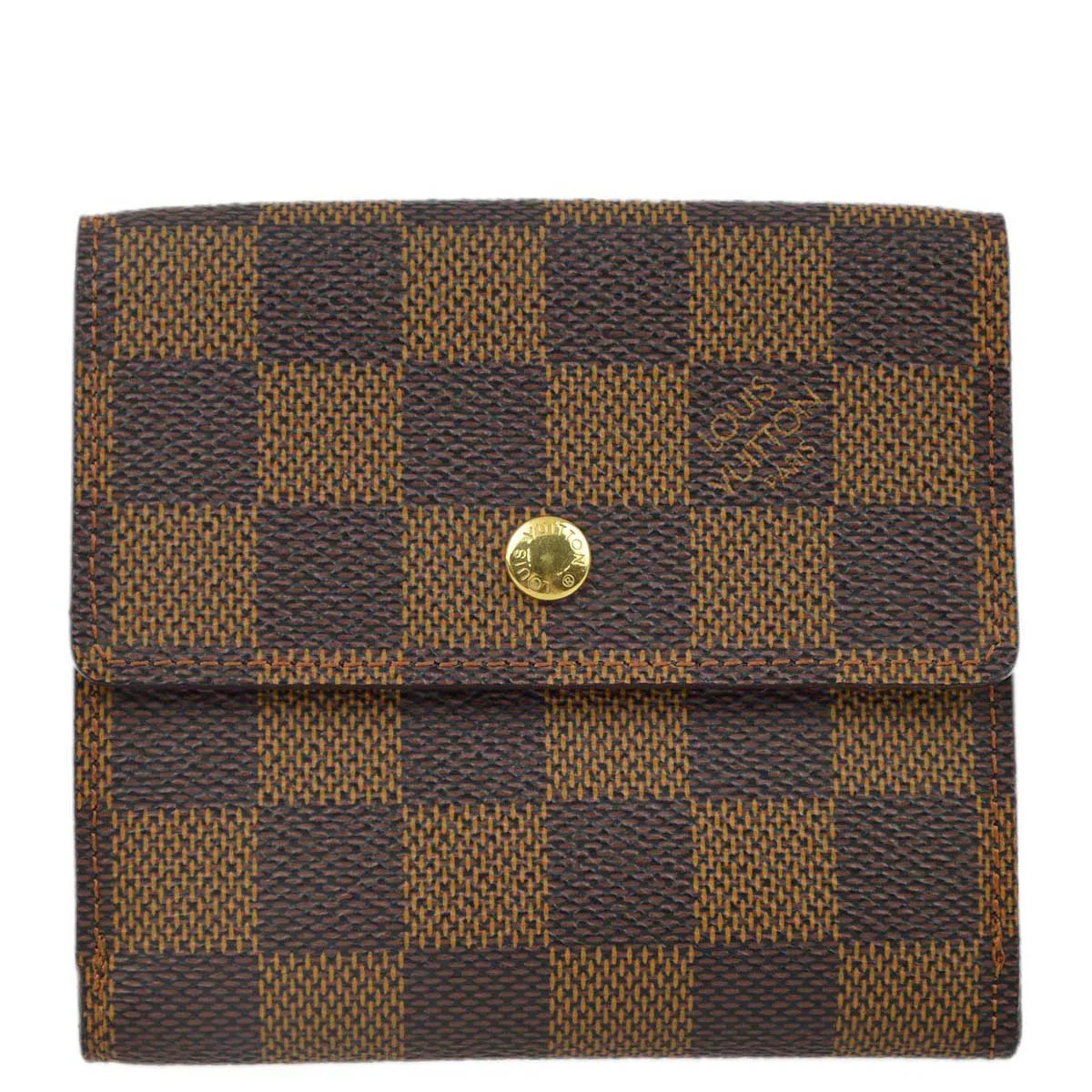 Louis Vuitton 2006 Damier Portefeuille Elise Bifold Wallet